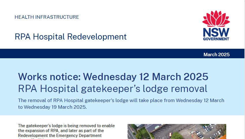 12 March 2025 - Gatekeeper's lodge removal