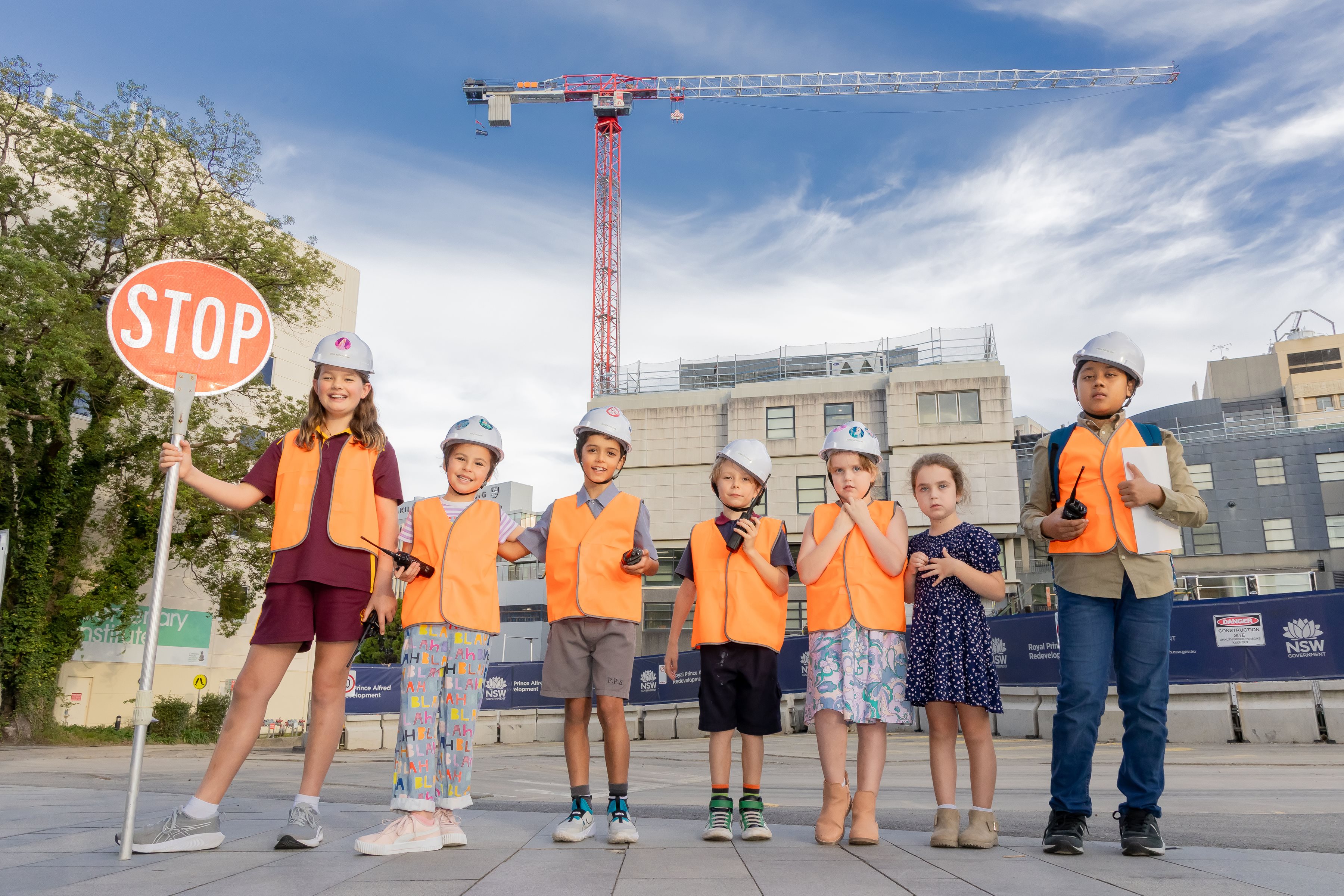 Tower cranes officially named